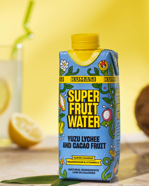 15 PACK - Super Fruit Water | Yuzu, Lychee, Cacao Fruit